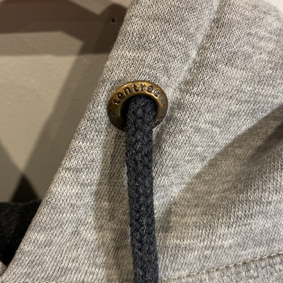 2 shades of grey Tentree hoodie with center design. Size - M :) - Picture 6 of 7